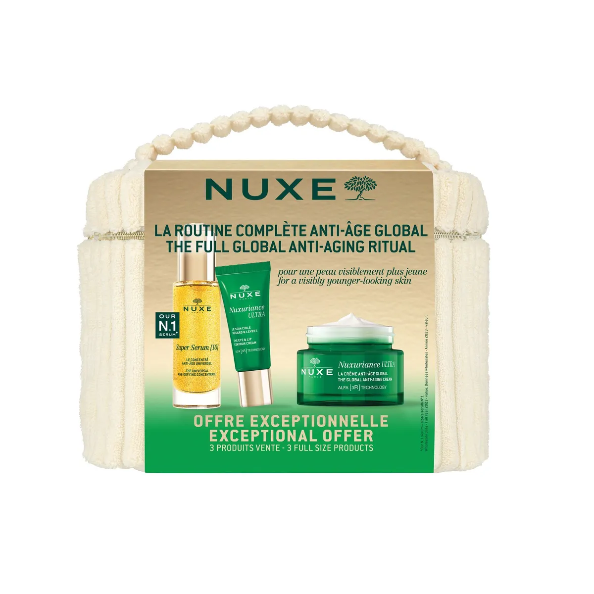 Nuxe Vanity Complete Routine Anti-Age Global 3 Producten