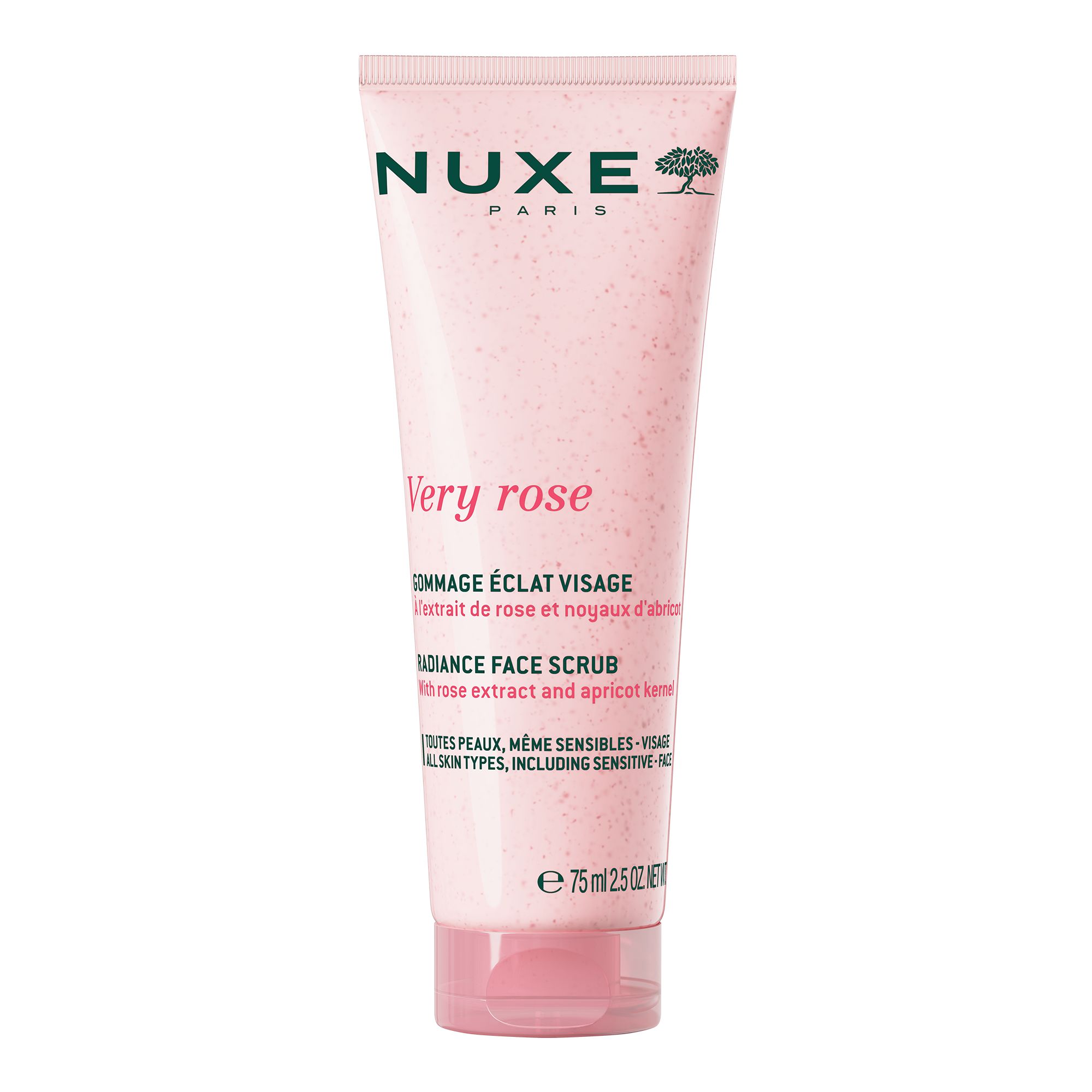Nuxe Very Rose Gezichtspeeling Glans 75ml - Nuxe