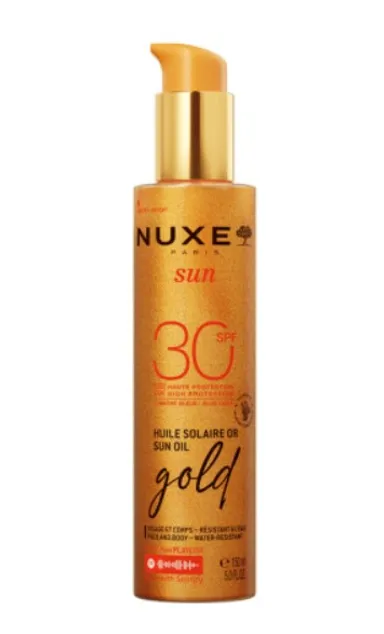 Nuxe Sun Huile Solaire Bronzante Gold IP30+ 150ml
