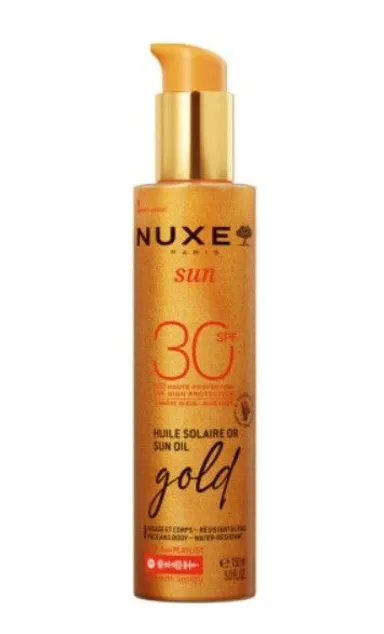Nuxe Sun Bruiningsolie Gold SPF30+ 150 ml