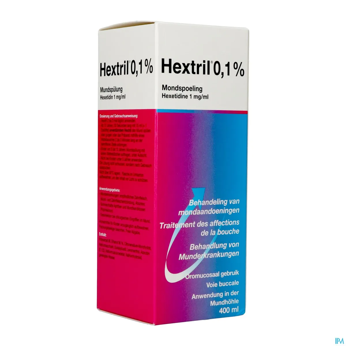 Hextril Solution Buccale 400ml