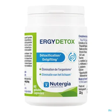 Nutergia Ergydetox 60 Capsules