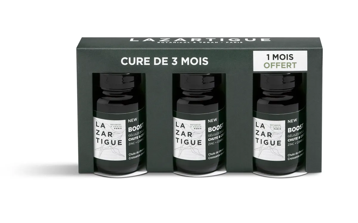 Lazartigue Boost Cure 3 Mois 90 Capsules