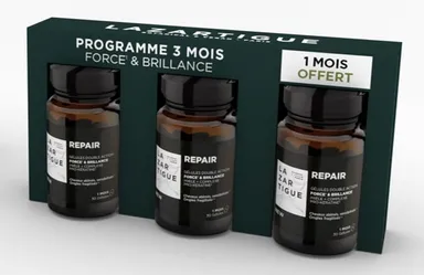 Lazartigue Repair Cure 3 Mois 90 Capsules
