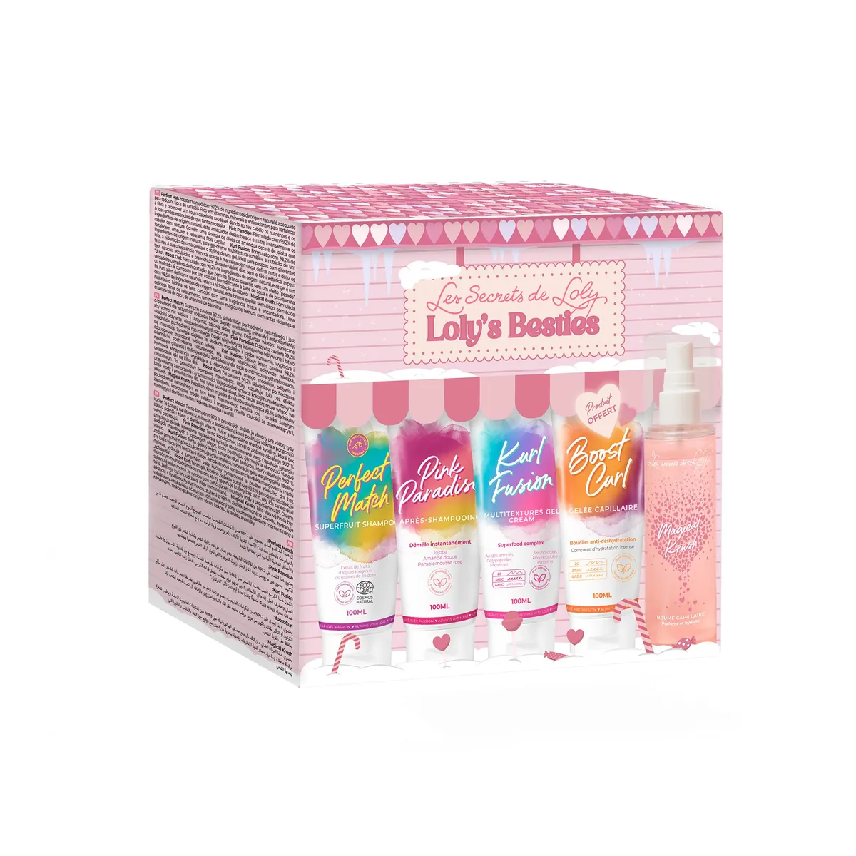 Les Secrets de Loly Coffret Noël Loly's Besties 5 Produits