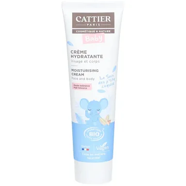 Cattier Bébé Crème Hydratante Bio 75ml
