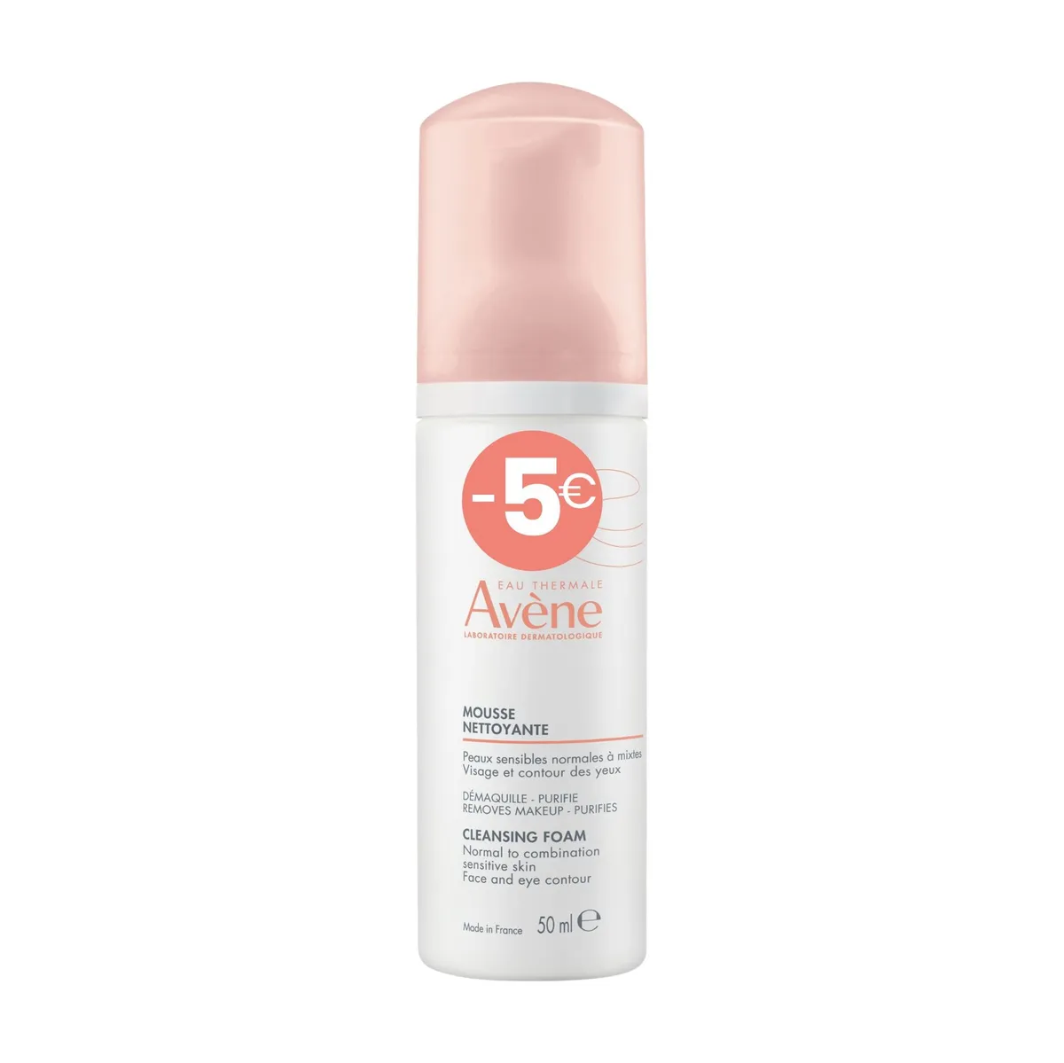 Avène Reinigingsmousse 150 ml (Promo -5 EUR)