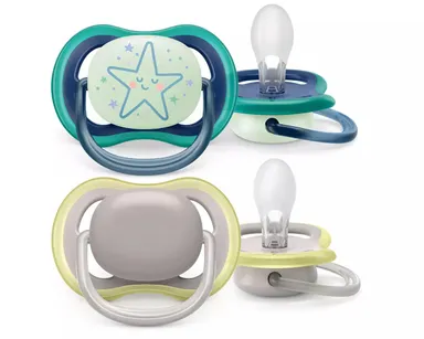Philips Avent Fopspeen Ultra Air Nacht/Dag +6m 2 Stuks