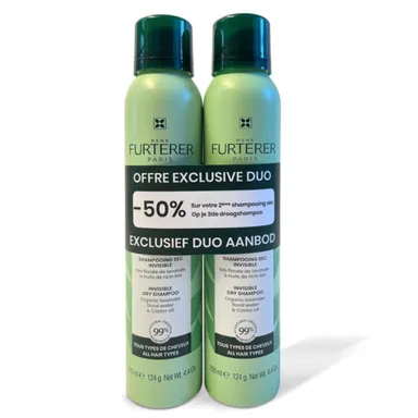 Furterer Naturia Shampooing Sec Duo 2x200ml