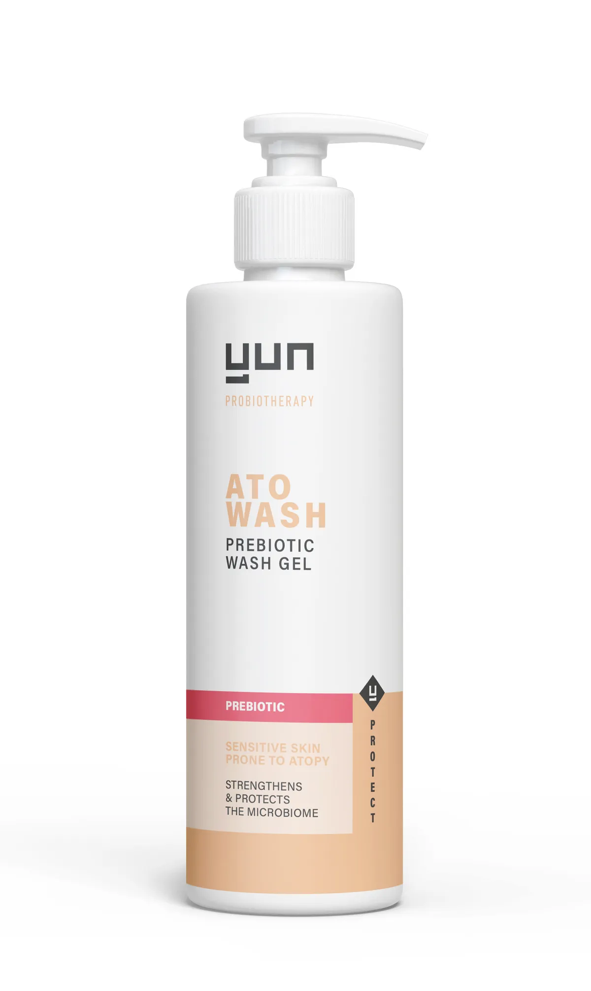 YUN ATO Wash Prebiotic Douchegel Voedende Olie 200 ml
