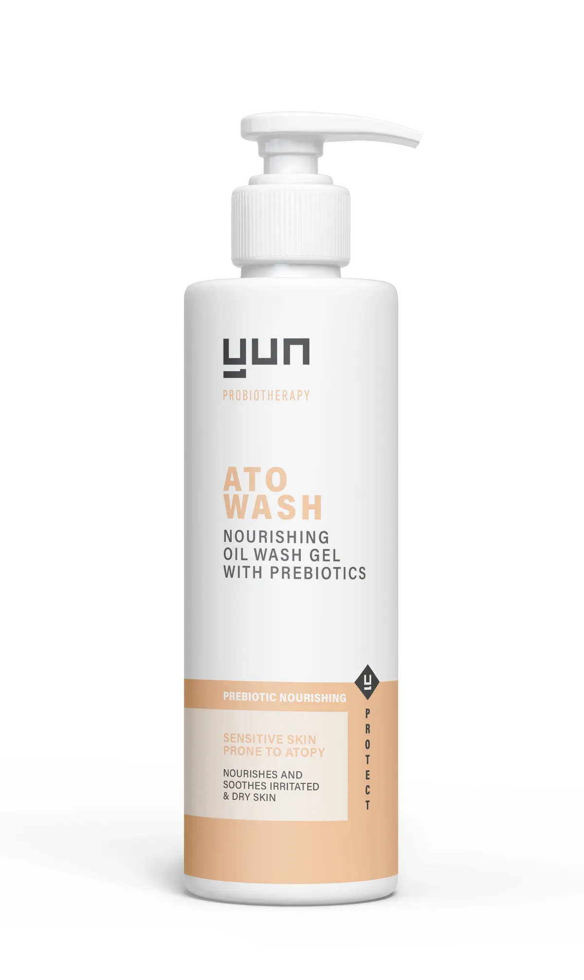 YUN ATO Wash Prebiotic Douchegel Voedende Olie 200 ml