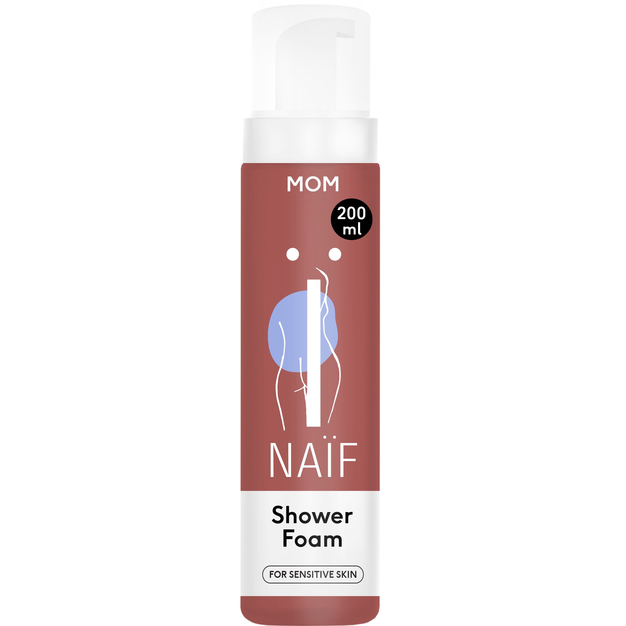 Naïf Mom Doucheschuim 200ml