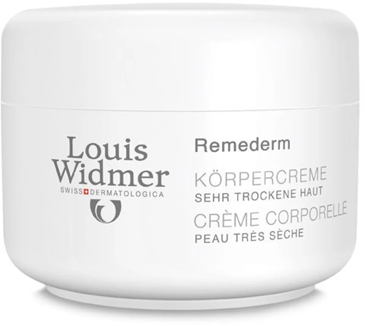 Widmer Remederm Crème Corporelle Avec Parfum 250ml