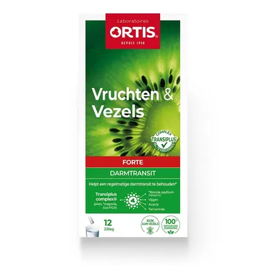 Ortis Fruits&Fibres Forte Transiplus-Complex 12 Sticks