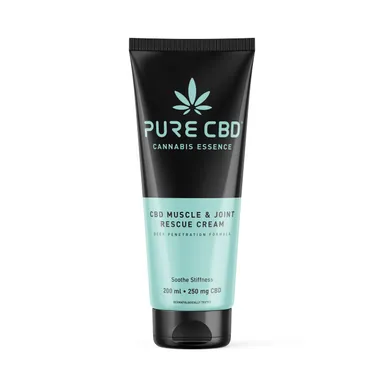 Pure Cbd Muscle & Joint Rescue Cream Tube 200 ml