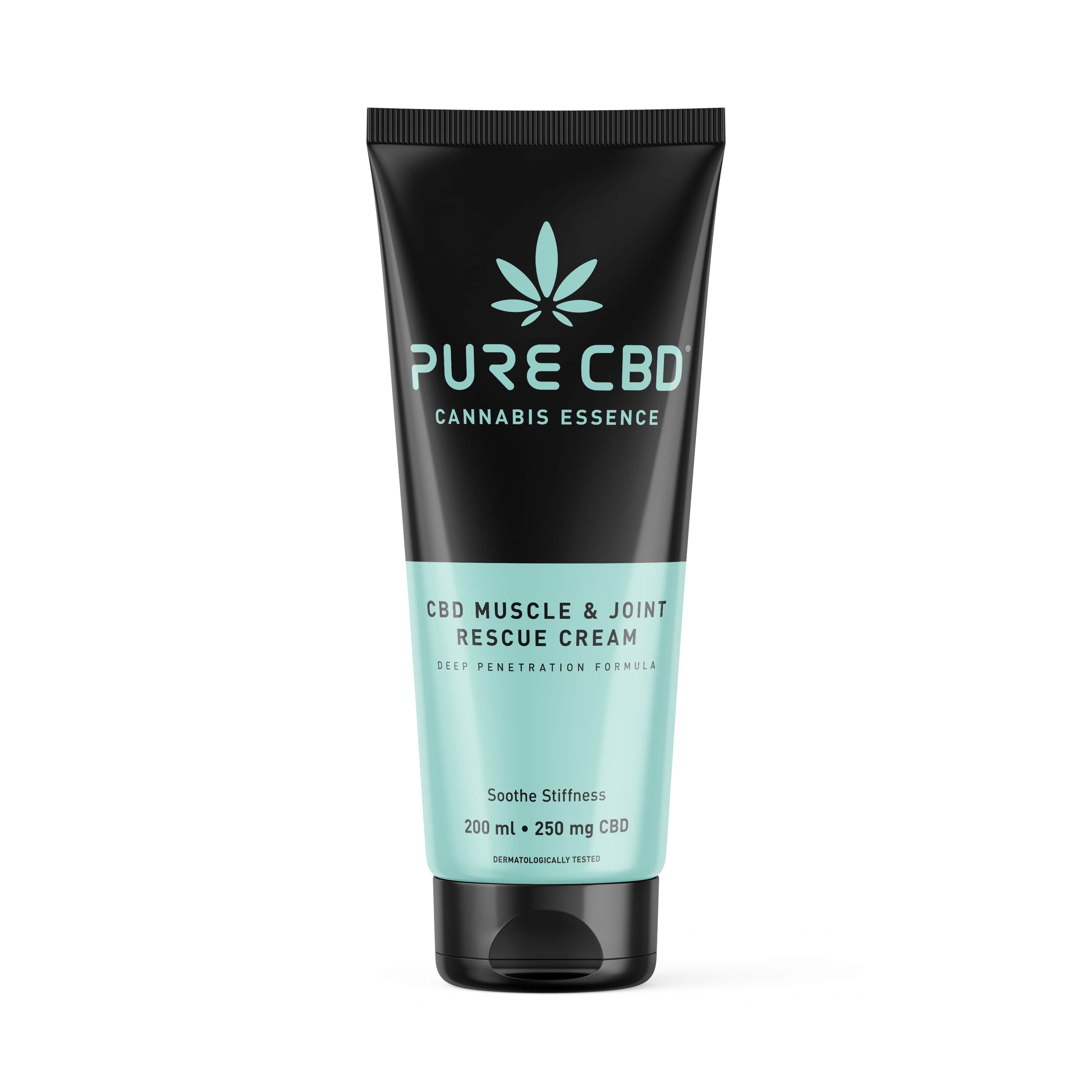 Pure Cbd Muscle & Joint Rescue Cream Tube 200 ml - PURE CBD