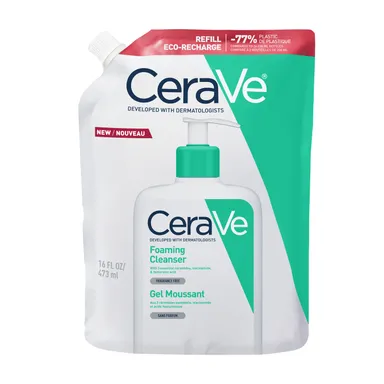 CeraVe Foaming Cleanser Refill Pouch 473ml