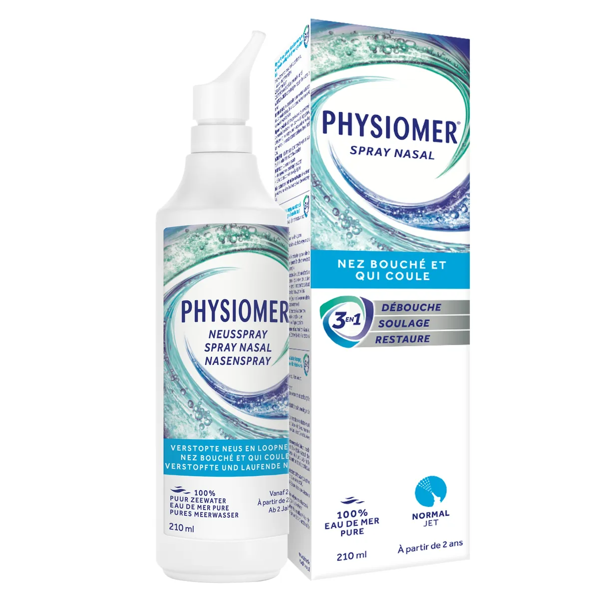 Physiomer Spray nasal Normal Jet 210ml