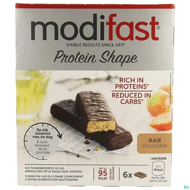 Modifast Protein Shape 6 Barres Chocolat
