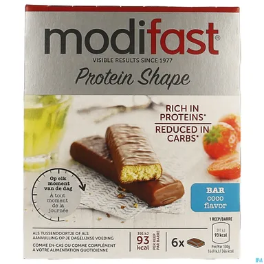 Modifast Protein Shape 6 Chocolade-Kokosrepen