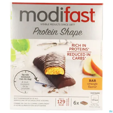 Modifast Protein Shape 6 Barres Orange