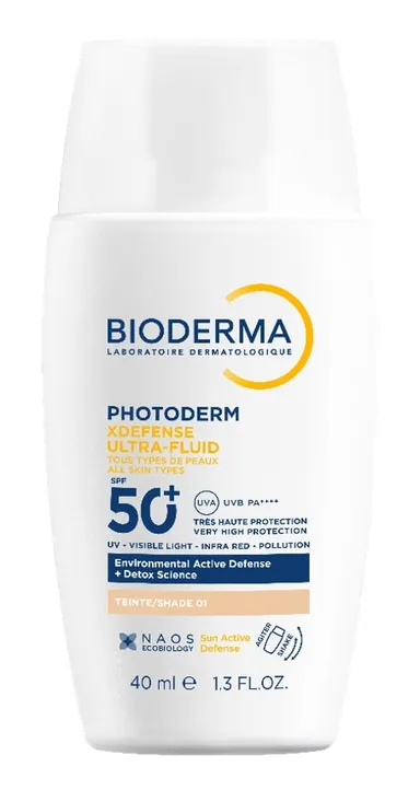 Bioderma Photoderm Xdefense Ultra-Fluid SPF50+ Tint 01 40 ml