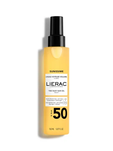 Lierac Sunissime Zijdezachte Zonneolie SPF30+ 150 ml