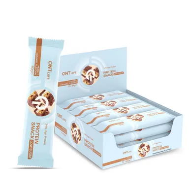 QNT Liife Barre Protéinée Cacahuètes Caramel 60g