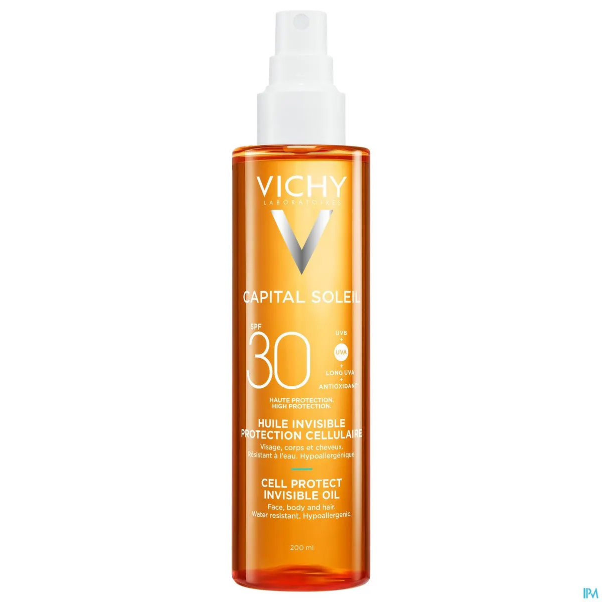 Vichy Capital Soleil Cell Protect Invisible Oil SPF30 200ml