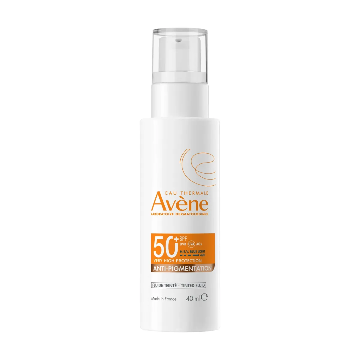 Avène Solaire Spf 50+ Anti-Pigmentation Fluide Quotidien Teinté 40Ml
