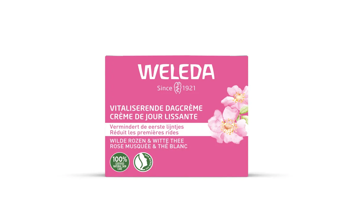 Weleda Crème Jour Lissante Rose Musquée & Thé Blanc 40ml