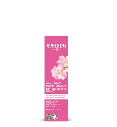 Weleda Contour Yeux Lissant Rose Musquée et Thé Blanc 12ml