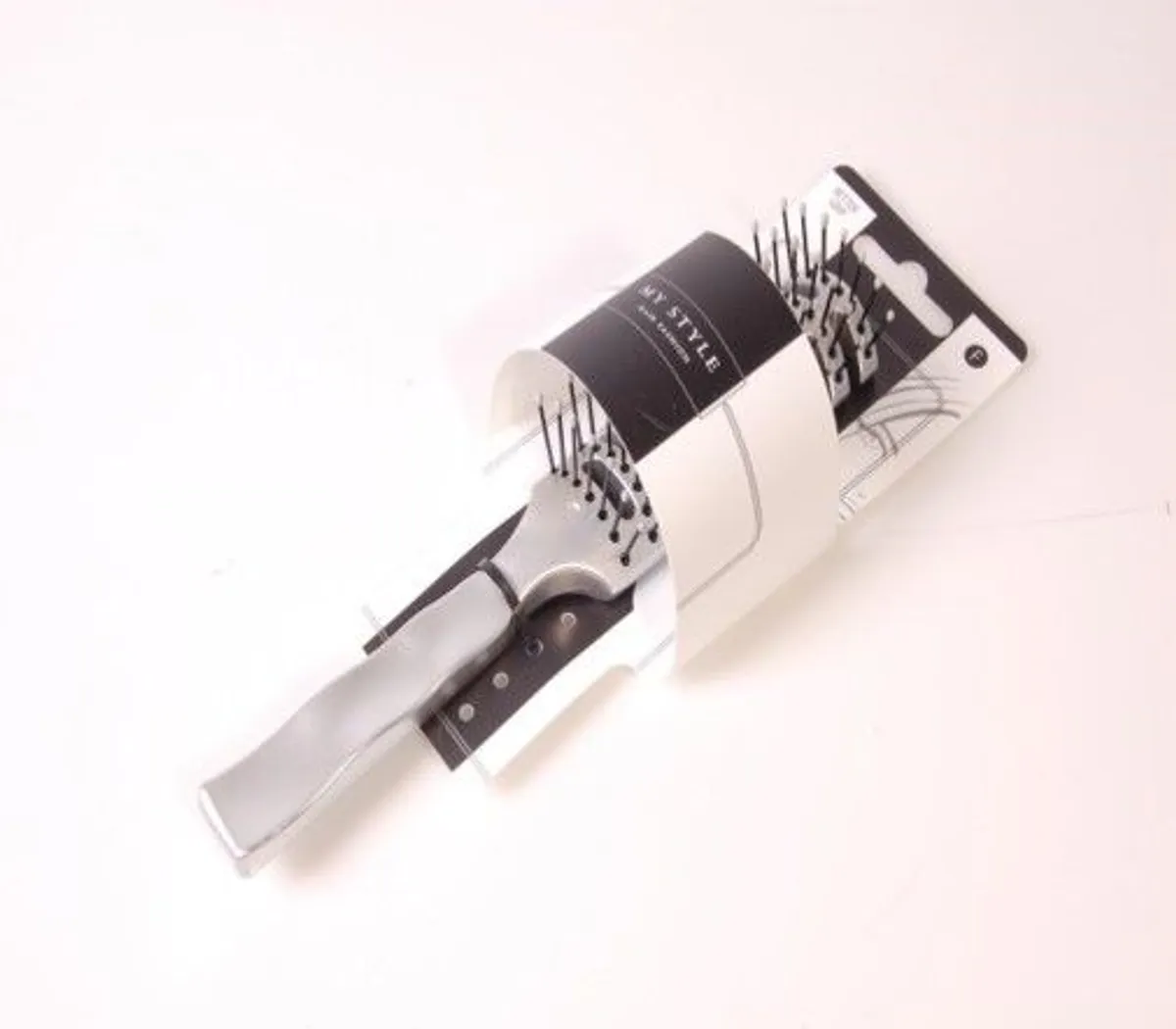 My Style Brosse à Cheveux Ventillée Argent