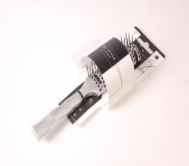 My Style Brosse à Cheveux Ventillée Argent