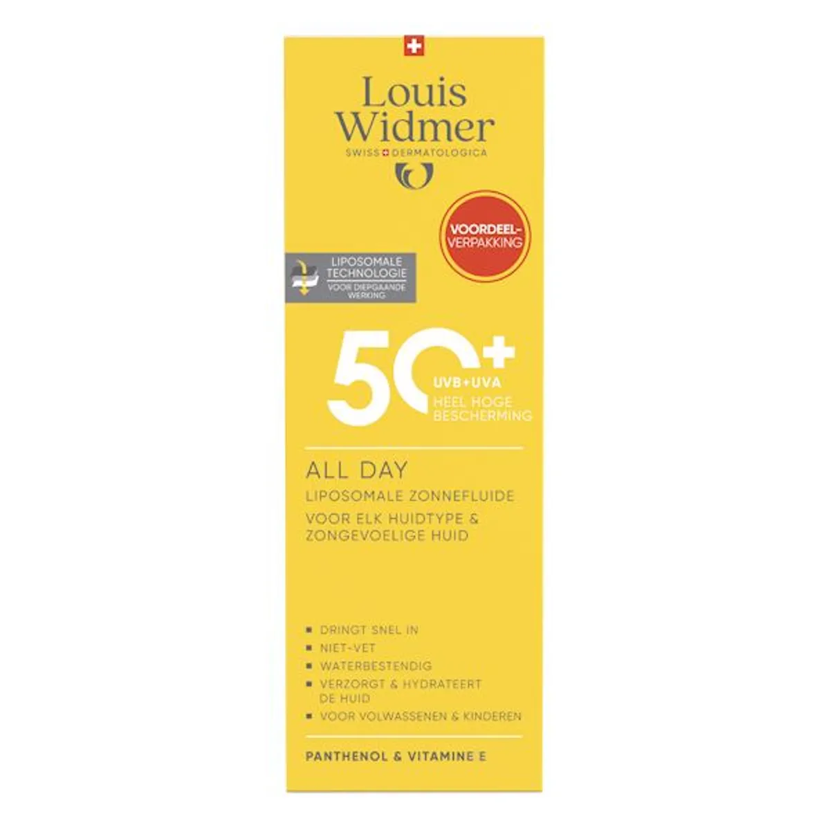 Widmer All Day SPF50+ Voordeelformaat 200ml