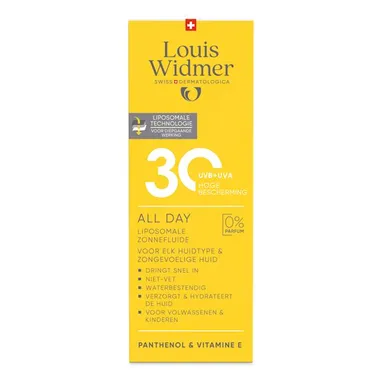 Widmer All Day Parfumvrij SPF30+ 100ml