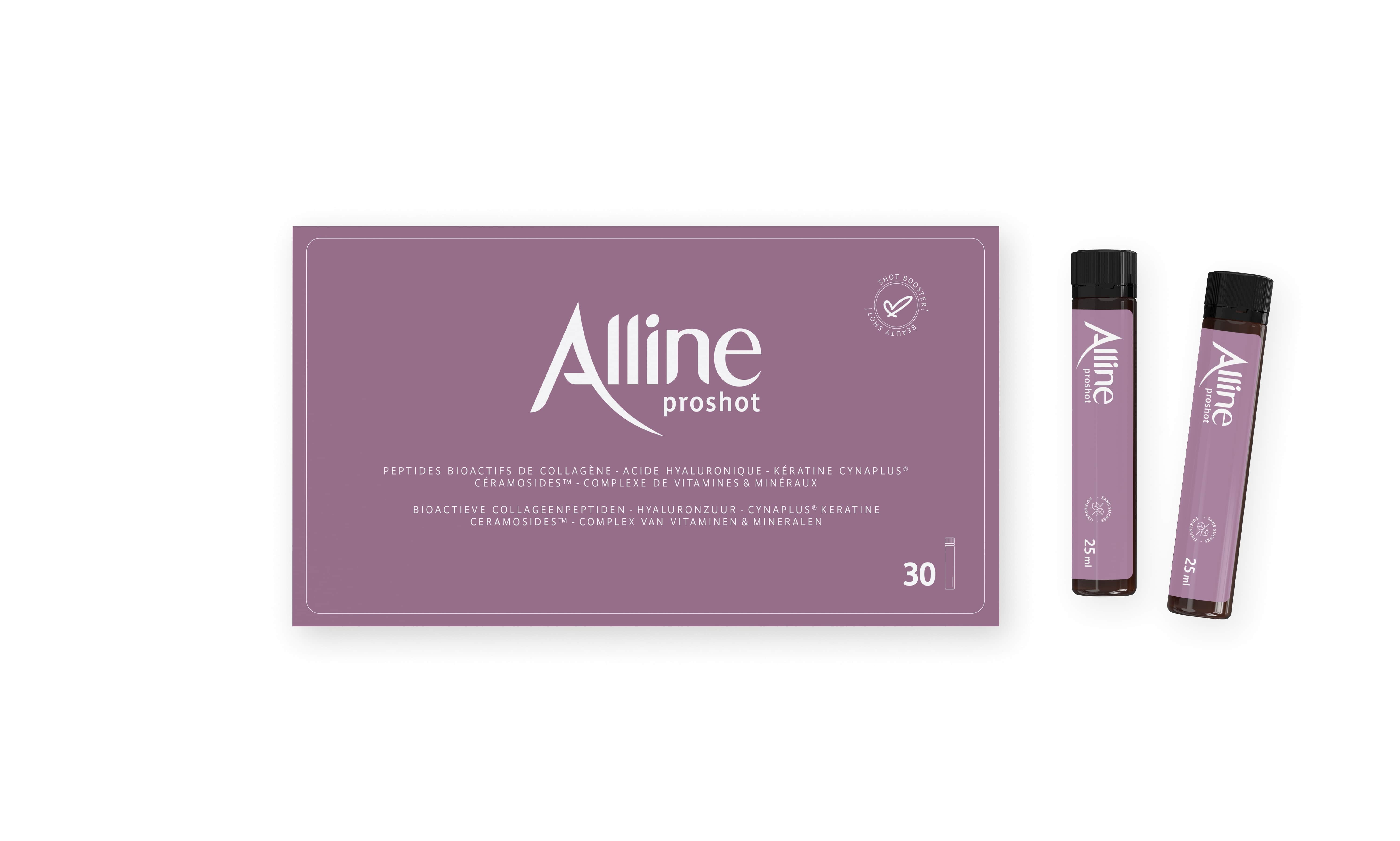 ALLINE Proshot Anit-âge Collagen beauty shot FL 750ML - Anti-âge ...