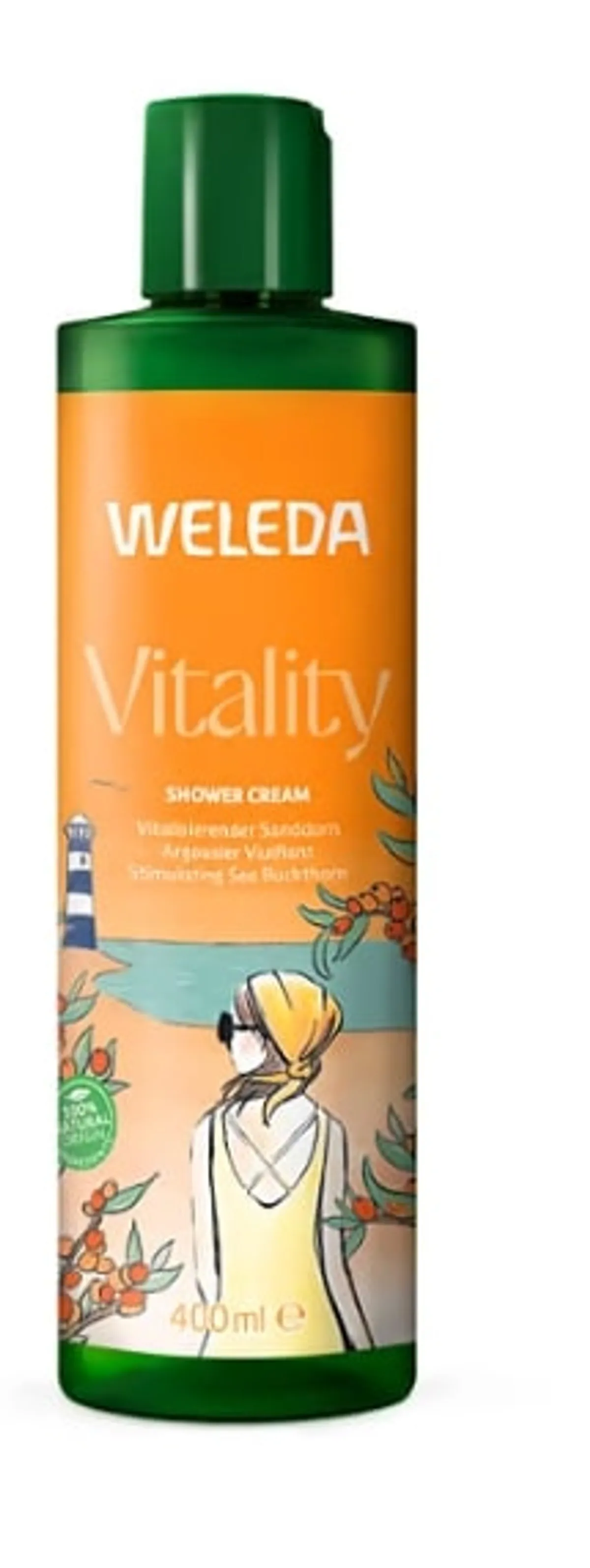 Weleda Vitality Douchecrème Duindoorn 400 ml