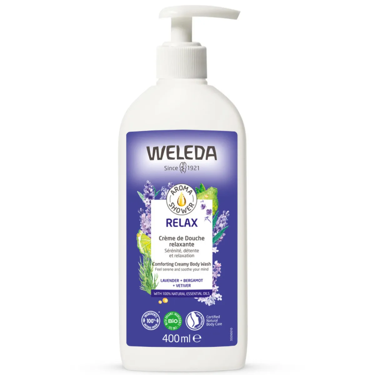Weleda Relax Douchecrème Lavendel 400 ml
