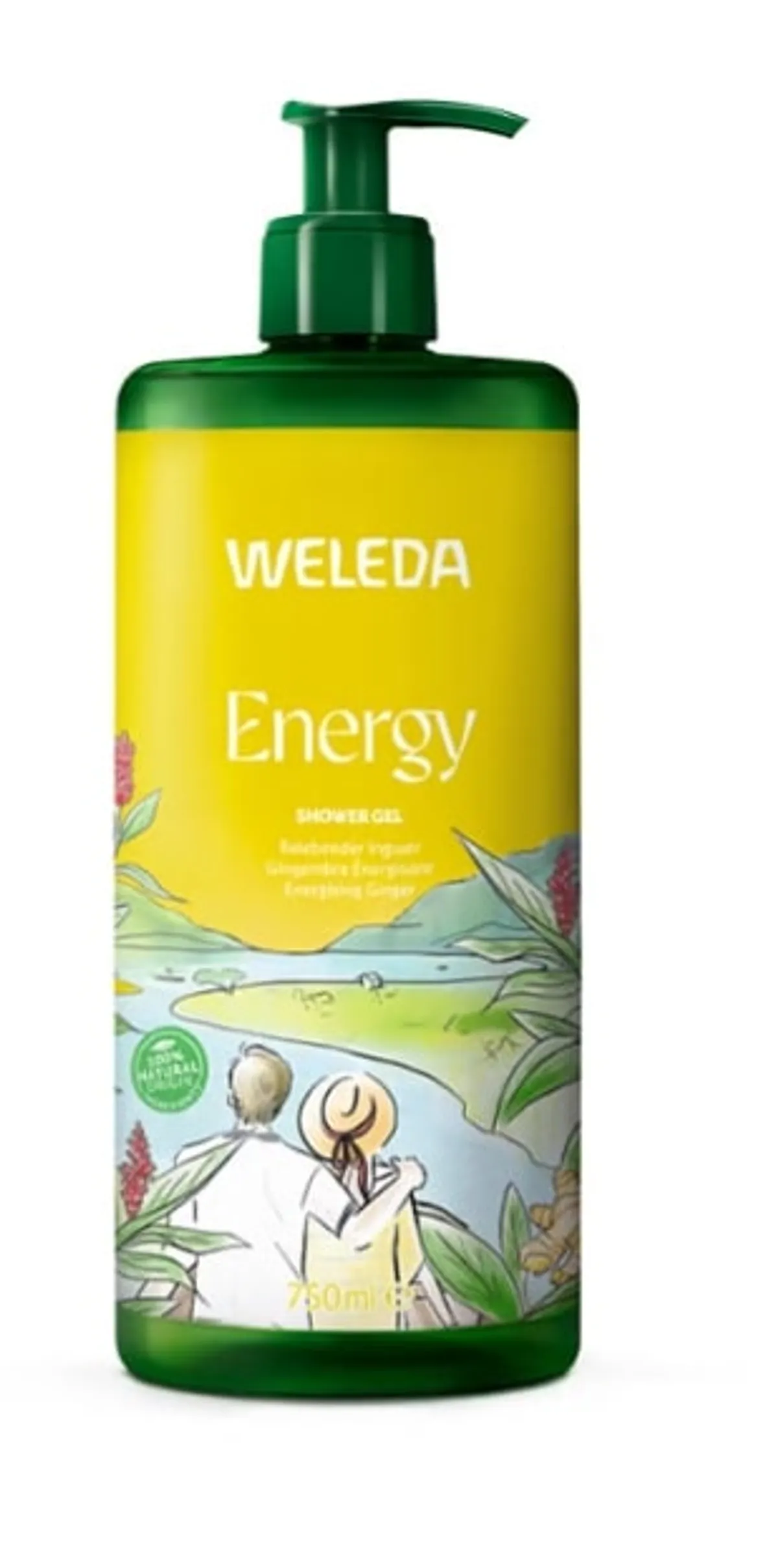 Weleda Energy Gel Douche Gingembre 750ml