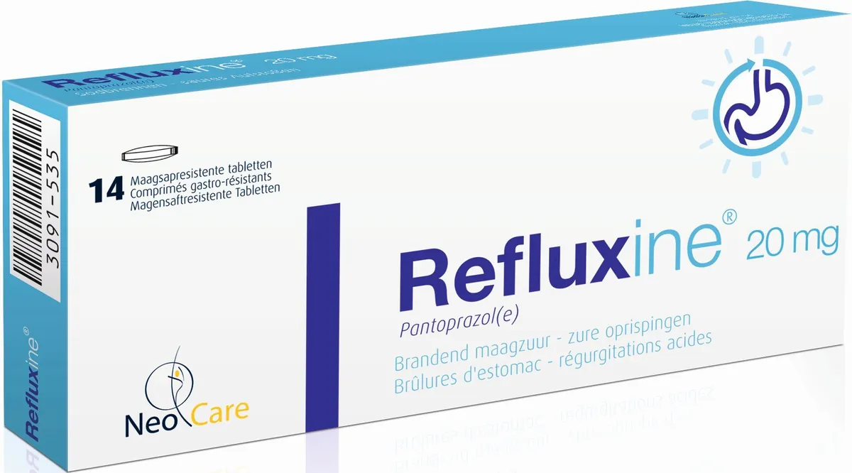 Refluxine 20mg 14 Comprimés Gastro-résistants