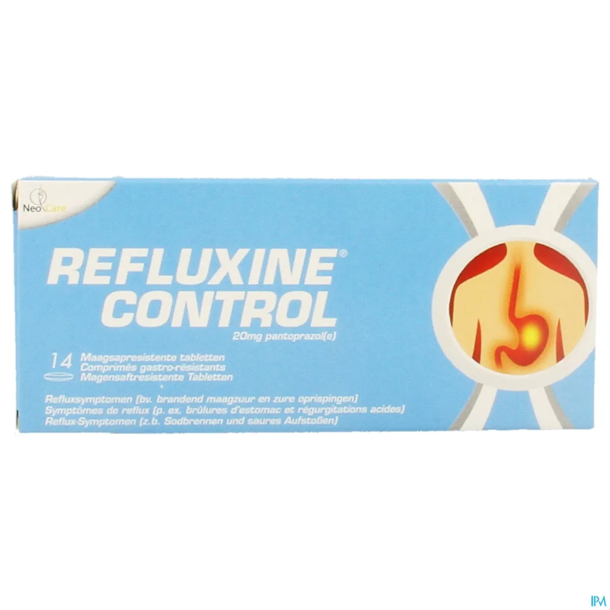 Refluxine 20mg 14 Maagbestendige Tabletten