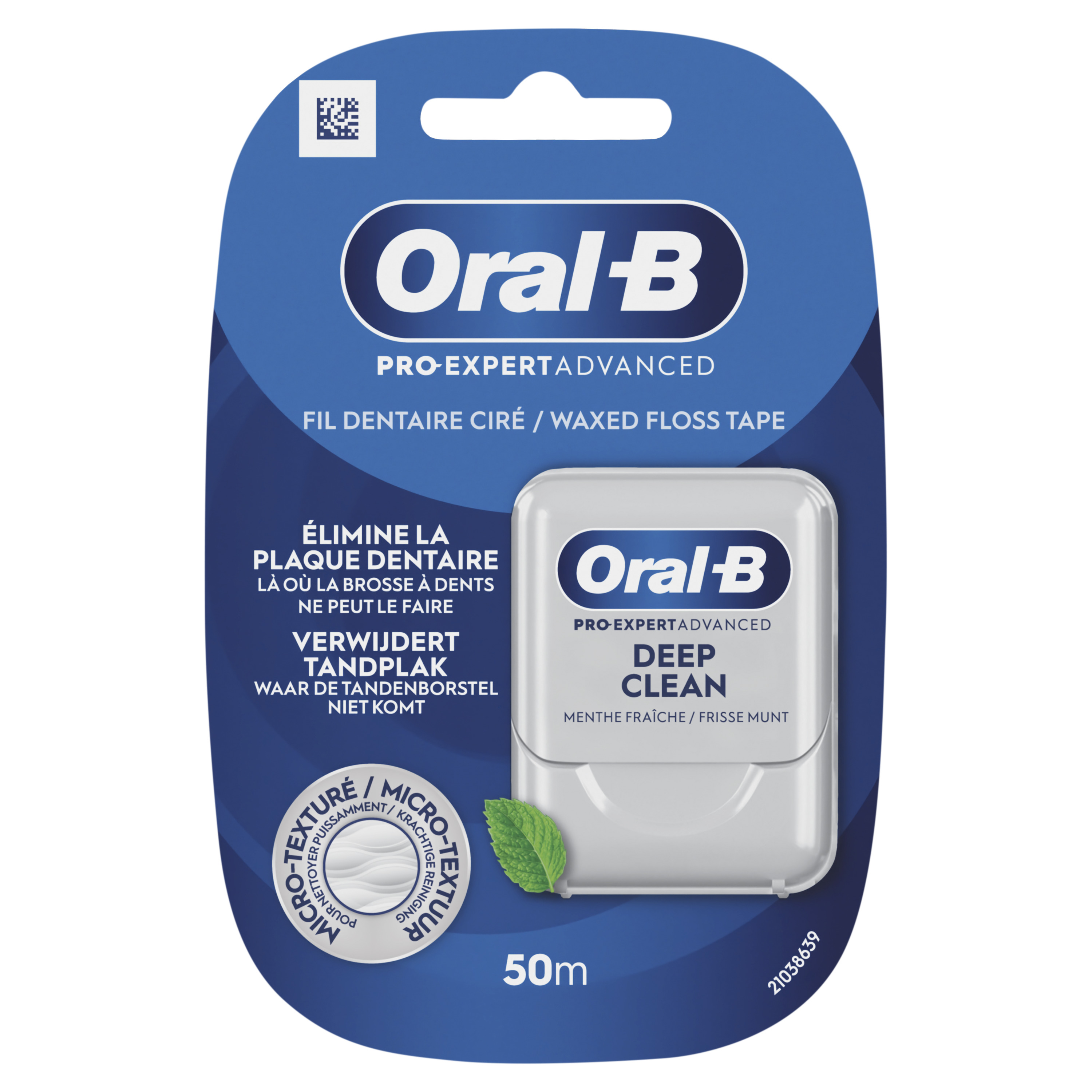 OralB ProExpert Advanced Deep Clean 50m Fil dentaire Brossette — free download