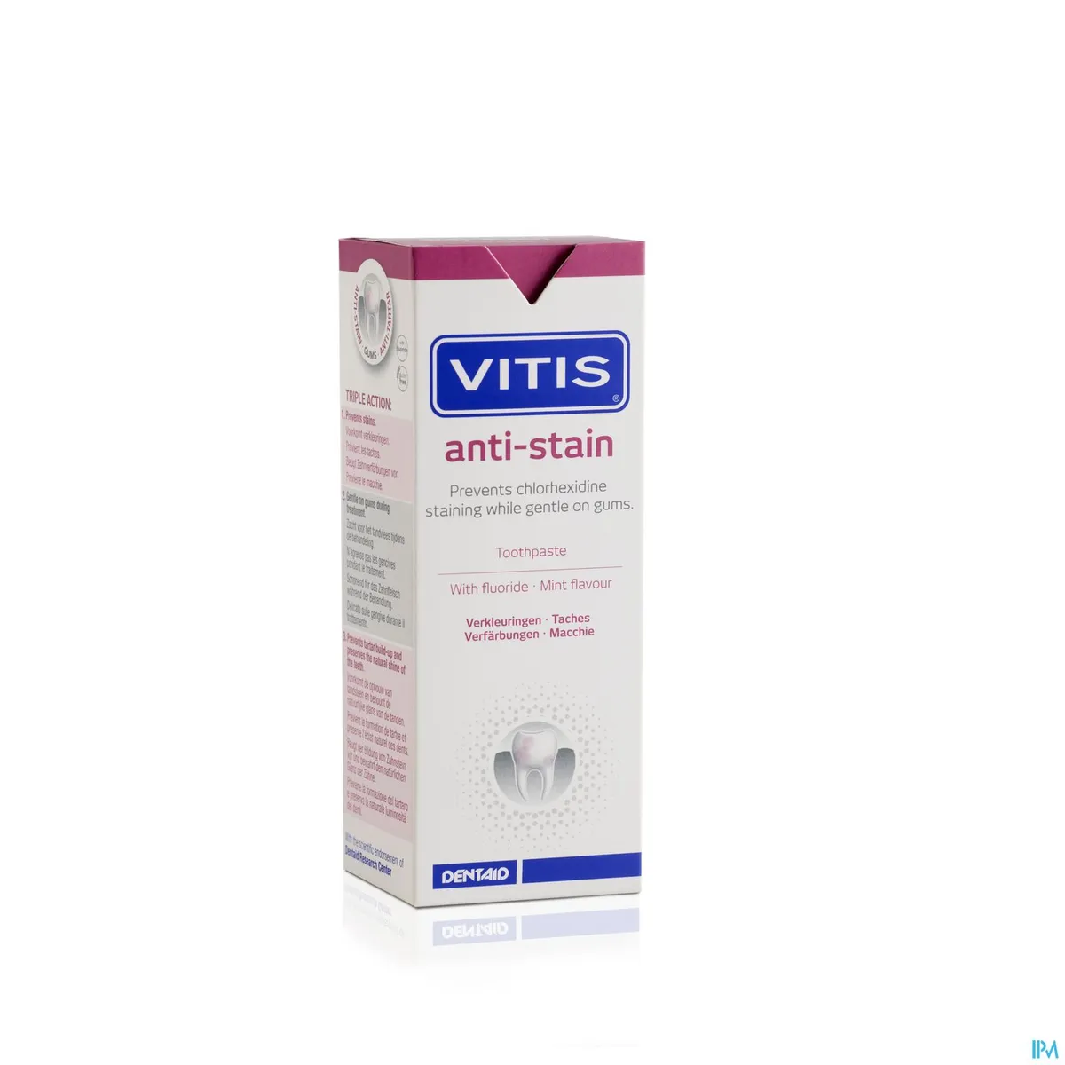 Vitis Anti-Stain Tandpasta 50 ml