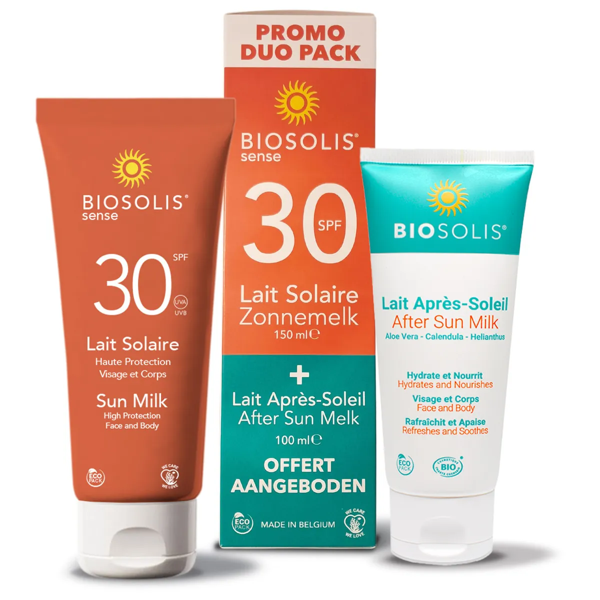 Biosolis Sense Spray IP30 150ml + Lait Après-Soleil 100ml