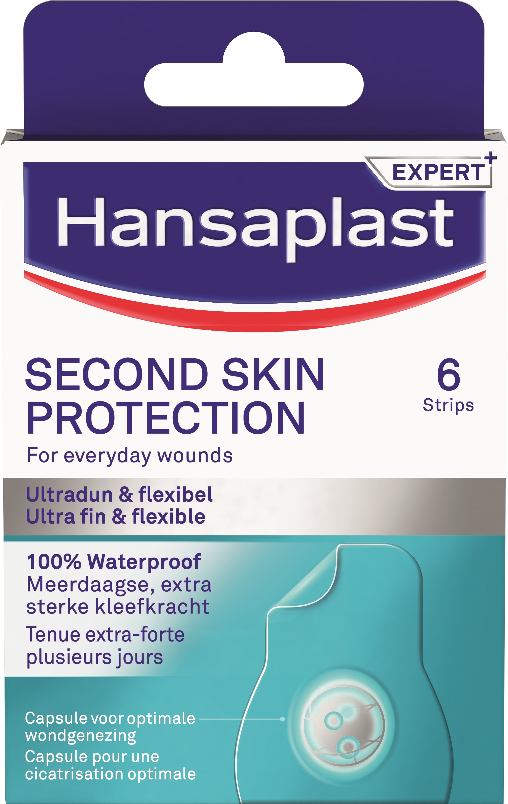 Hansaplast Second Skin Protection 6 Strips - Hansaplast