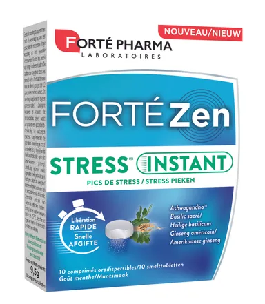 Forté Pharma Forté Zen Stress Instant 10 Comprimés