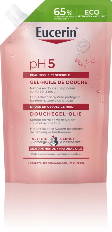 Eucerin pH5 Gel-Huile de Douche Recharge 400ml