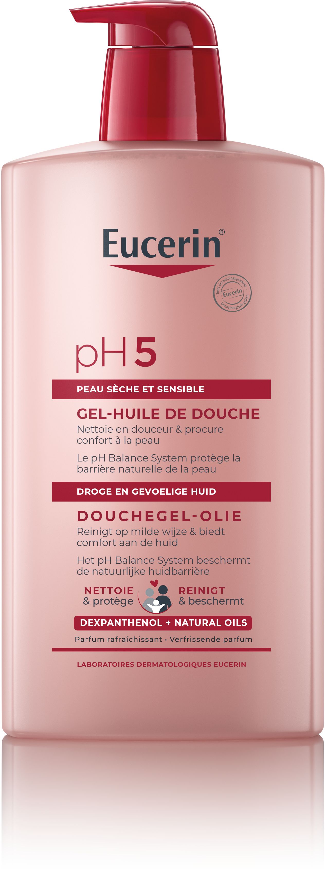 Eucerin pH5 Douchegel-Olie Pomp 1 l - Eucerin