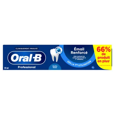 Oral-B Dentifrice Émail Renforcé 125 ml
